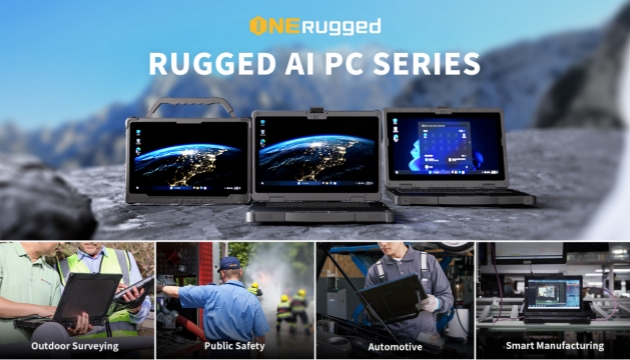 ONERugged presentó las primeras PC robustas de la industria habilitadas para IA