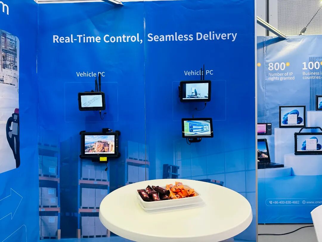 onerugged Terminales montados en vehículos: la última computadora de carretilla elevadora resistente