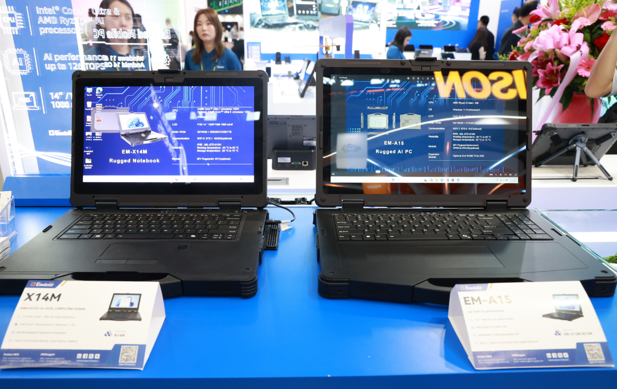Emdoor introduced a new tier of rugged AI laptops Y tablets capable of running complex algorithms