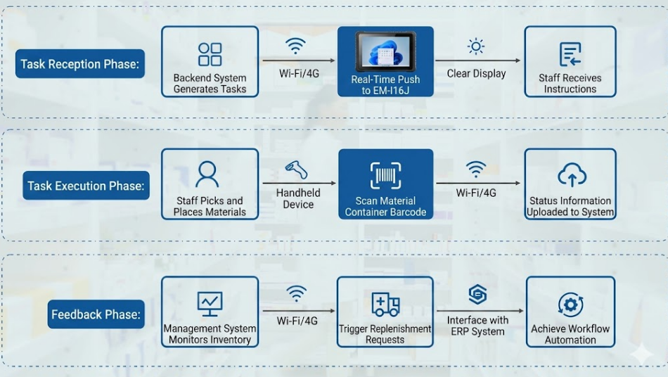 ONERugged hardware, the customer’s warehouse and hospital distribution floors were plagued by four critical inefficiencies