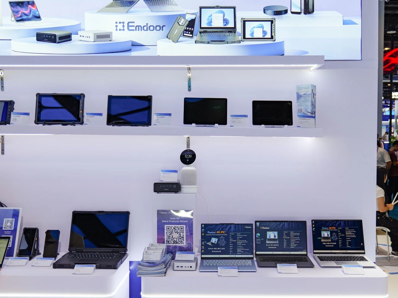 Emdoor AI and Rugged Computing Solutions Exhibition Emdoor AI and Rugged Computing Solutions Exhibition