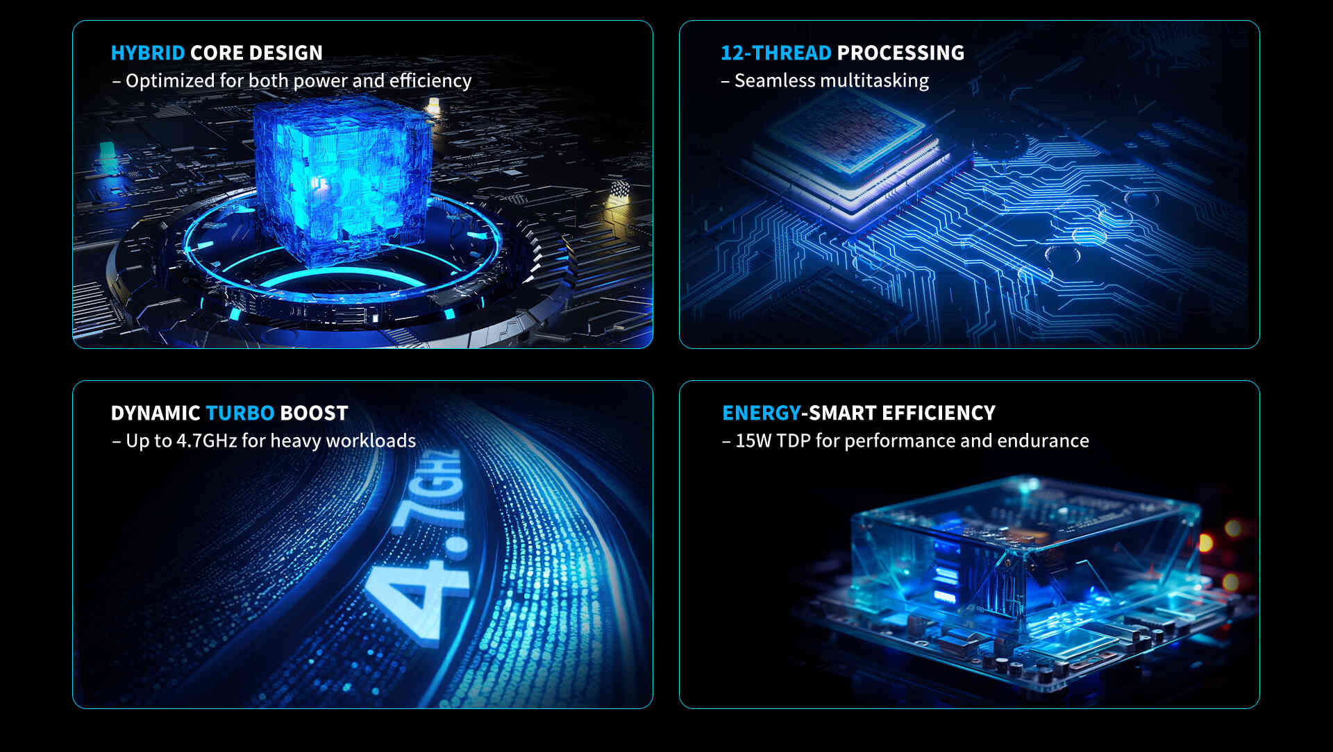 12-Thread Processing chip with seamless multitasking capabilities, showcasing intricate circuitry design.