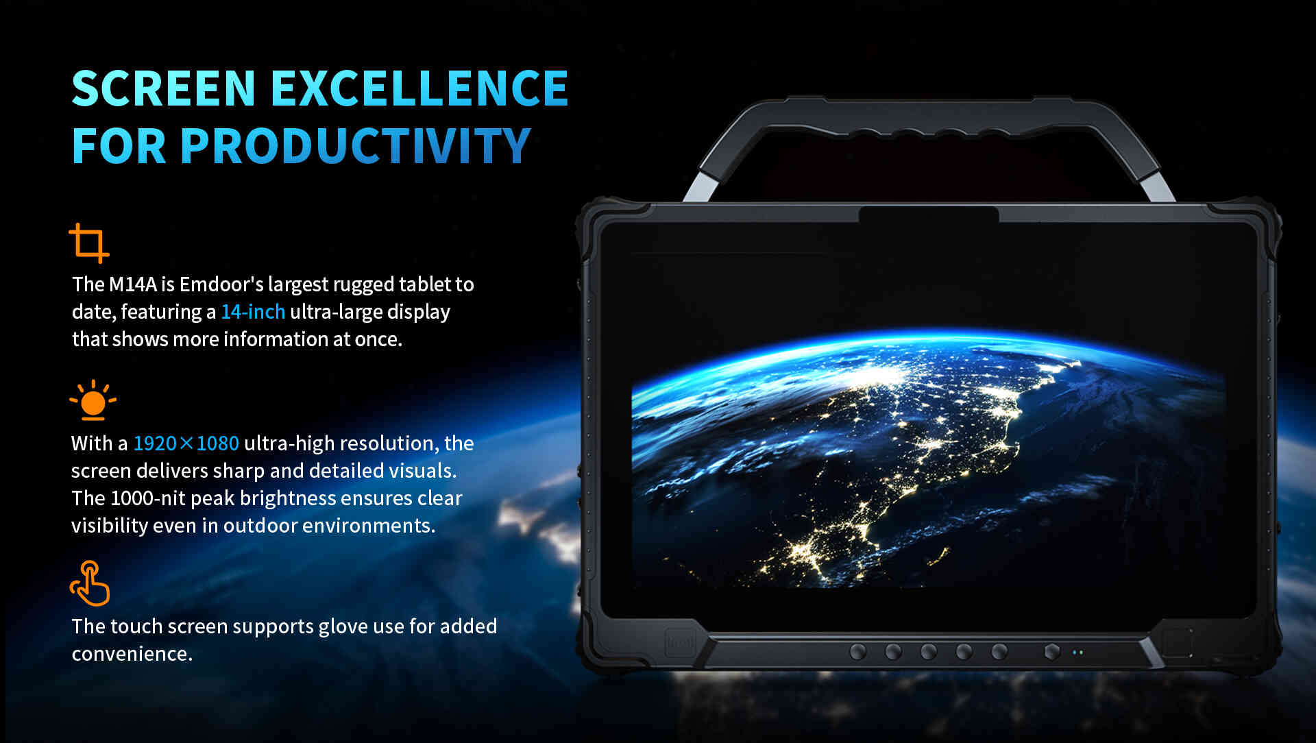 SCREEN EXCELLENCEFOR PRODUCTIVITY