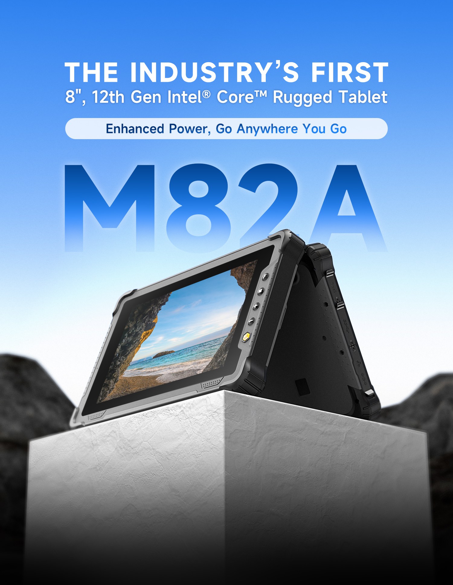 8” Rugged Tablet PC Built to Conquer Any Task M805Q