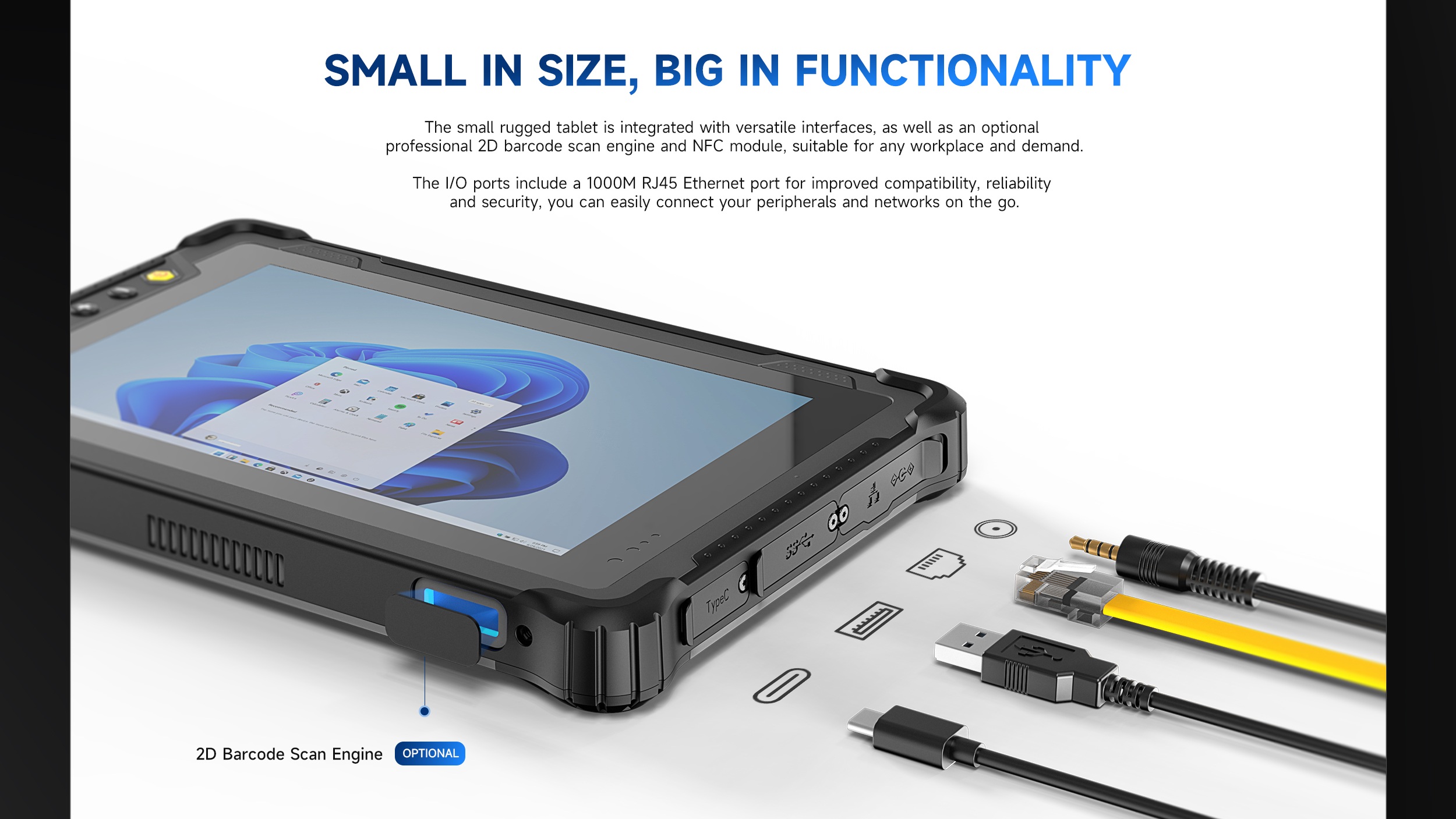 SMALL IN SIZE, BIG IN FUNCTIONALITY